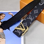 Louis Vuitton 4.0cm Width Belts  # 285225, cheap LouisVuitton Belts