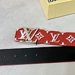 Louis Vuitton 4.0cm Width Belts  # 285228, cheap LouisVuitton Belts