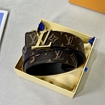 Louis Vuitton 4.0cm Width Belts  # 285229, cheap LouisVuitton Belts