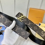 Louis Vuitton 4.0cm Width Belts  # 285229, cheap LouisVuitton Belts