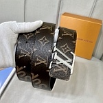 Louis Vuitton 4.0cm Width Belts  # 285230, cheap LouisVuitton Belts