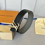 Louis Vuitton 4.0cm Width Belts  # 285232, cheap LouisVuitton Belts