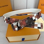 Louis Vuitton 4.0cm Width Belts  # 285242