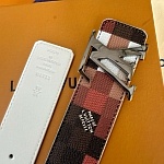 Louis Vuitton 4.0cm Width Belts  # 285242, cheap LouisVuitton Belts