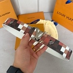 Louis Vuitton 4.0cm Width Belts  # 285242, cheap LouisVuitton Belts