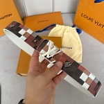 Louis Vuitton 4.0cm Width Belts  # 285243, cheap LouisVuitton Belts