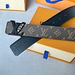 Louis Vuitton 4.0cm Width Belts  # 285250, cheap LouisVuitton Belts