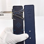 Louis Vuitton 4.0cm Width Belts  # 285252, cheap LouisVuitton Belts