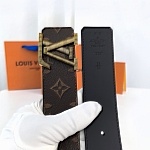 Louis Vuitton 4.0cm Width Belts  # 285257, cheap LouisVuitton Belts