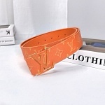 Louis Vuitton 4.0cm Width Belts  # 285263, cheap LouisVuitton Belts