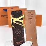 Louis Vuitton 4.0cm Width Belts  # 285269, cheap LouisVuitton Belts