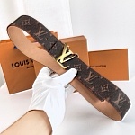 Louis Vuitton 4.0cm Width Belts  # 285269, cheap LouisVuitton Belts