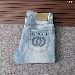 Gucci Jeans For Men # 285325, cheap Men's Gucci Jeans