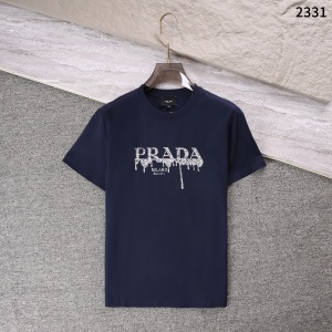 $27.00,Prada Short Sleeve T Shirts For Men # 287824