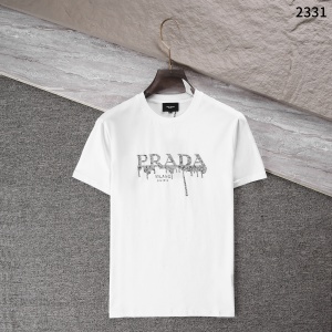 $27.00,Prada Short Sleeve T Shirts For Men # 287826