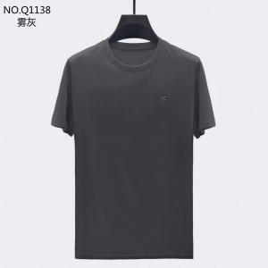 $34.00,Ferragamo Short Sleeve Ice Silk T Shirts For Men # 287941