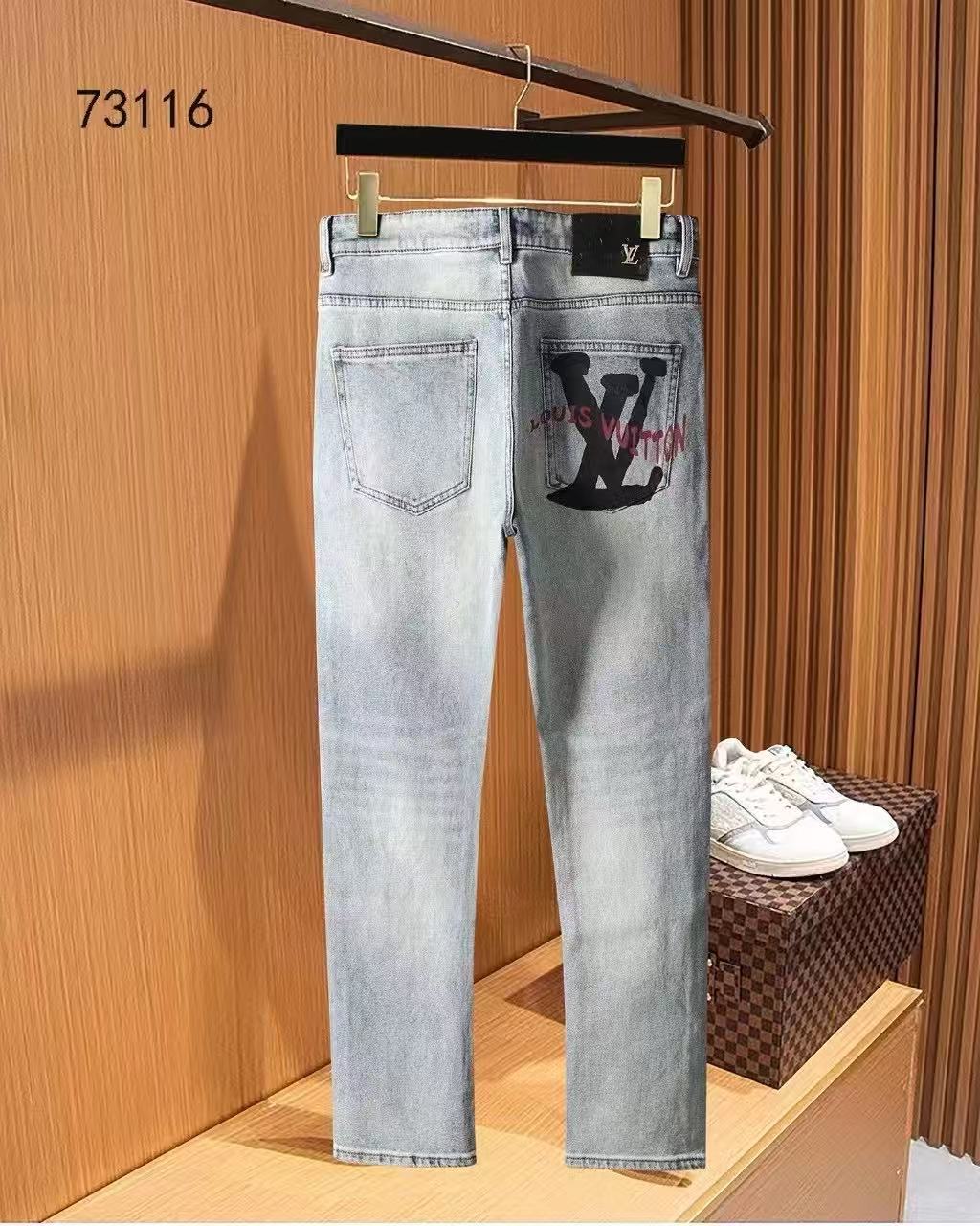 Louis Vuitton Jeans For Men # 287883