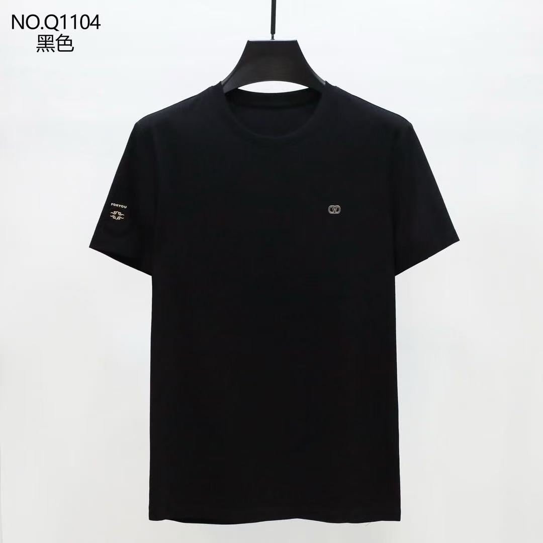 Valentino Short Sleeve Ice Silk T Shirts For Men # 287910