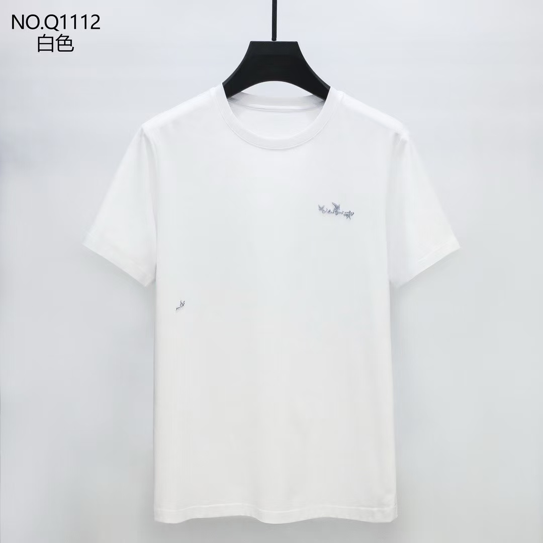 Valentino Short Sleeve Ice Silk T Shirts For Men # 287925
