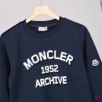 Moncler Fleece Lined Sweatshirts For Men # 285491, cheap Moncler Hoodies