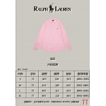 Ralph Lauren Long Sleeeve Shirts For Men # 285503, cheap For Men