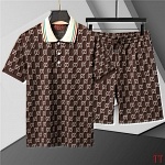 Gucci Short Sleeve T shirts&Short Set For Men # 285838, cheap Gucci Tracksuits