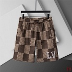 Louis Vuitton Short Sleeve T shirts&Short Set For Men # 285846, cheap LV Tracksuits