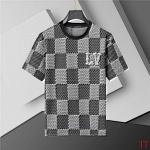 Louis Vuitton Short Sleeve T shirts&Short Set For Men # 285852, cheap LV Tracksuits