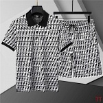 Fendi Short Sleeve T shirts&Short Set For Men # 285854, cheap Fendi Tracksuits