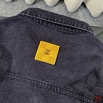 Louis Vuitton Denim Jackets For Men # 285858, cheap LV Jackets