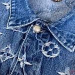 Louis Vuitton Denim Jackets For Men # 285859, cheap LV Jackets