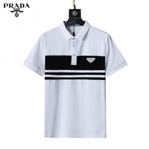 $34.00,Prada Short Sleeve Polo Shirts For Men # 288083