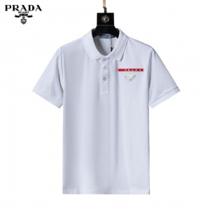 $34.00,Prada Short Sleeve Polo Shirts For Men # 288088
