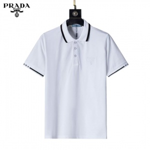 $34.00,Prada Short Sleeve Polo Shirts For Men # 288091