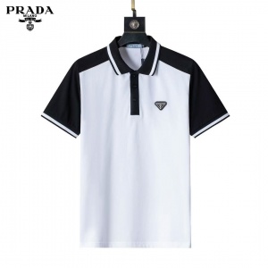 $34.00,Prada Short Sleeve Polo Shirts For Men # 288092