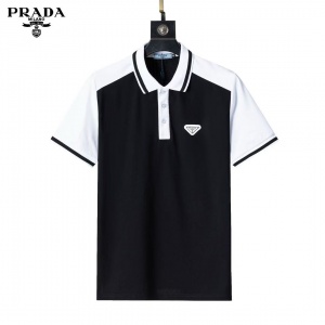 $34.00,Prada Short Sleeve Polo Shirts For Men # 288093