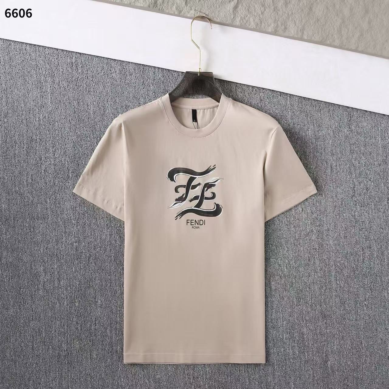 Fendi Short Sleeve T Shirts For Men # 287986