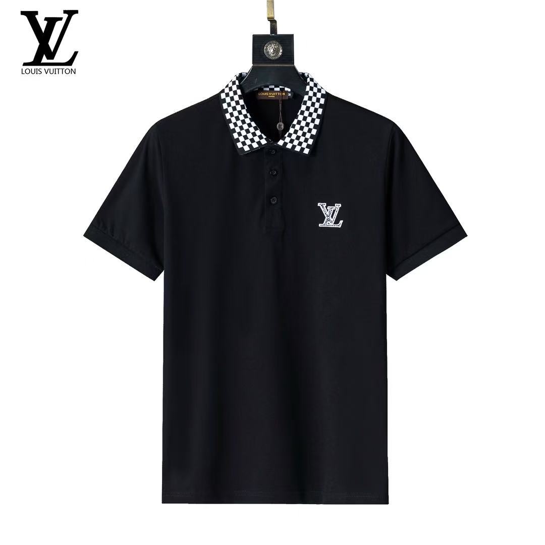 Louis Vuitton Short Sleeve Polo Shirts For Men # 288046