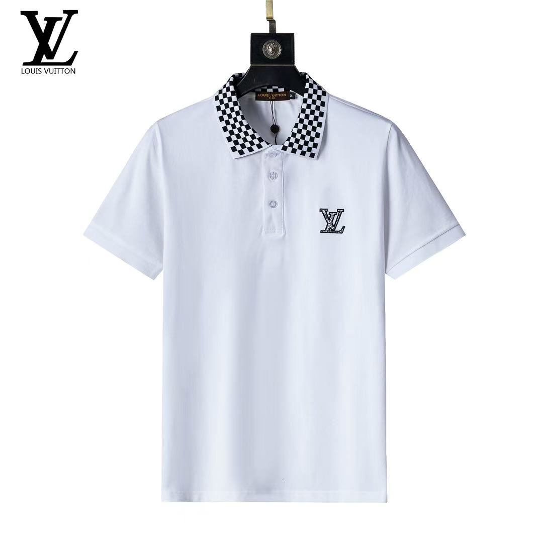 Louis Vuitton Short Sleeve Polo Shirts For Men # 288047