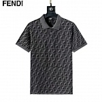 Fendi Short Sleeve Polo Shirts For Men # 288006, cheap For Men
