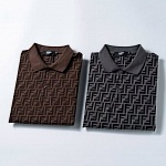 Fendi Short Sleeve Polo Shirts For Men # 288006, cheap For Men