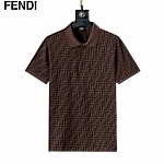Fendi Short Sleeve Polo Shirts For Men # 288007