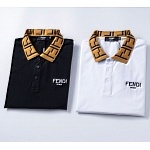 Fendi Short Sleeve Polo Shirts For Men # 288008, cheap For Men