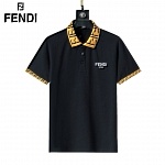 Fendi Short Sleeve Polo Shirts For Men # 288009, cheap For Men