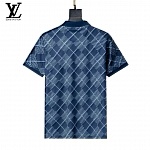 Louis Vuitton Short Sleeve Polo Shirts For Men # 288042, cheap Short Sleeved