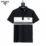 Prada Short Sleeve Polo Shirts For Men # 288084