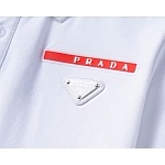 Prada Short Sleeve Polo Shirts For Men # 288088, cheap Short Sleeved Prada