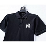 Amiri Short Sleeve Polo Shirts For Men # 288103, cheap Amiri T Shirt