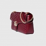 Gucci Gucci GG Marmont Large Red Shoulder Ba For Women  # 288164, cheap Gucci Satchels