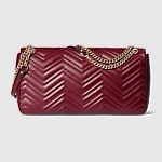 Gucci Gucci GG Marmont Large Red Shoulder Ba For Women  # 288164, cheap Gucci Satchels